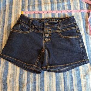Rue 21 Denim Shorts Juniors Size 0 Short